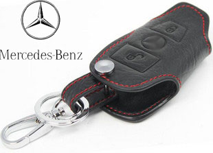 ׼ ޸ -  B200 R200 R300  Ʈ Ű Ȧ ̽ Ŀ REMOTE R350 R500 /Accessories FIT FOR Mercedes-Benz B200 R200 R300 LEATHER SMART KEY HOLDER